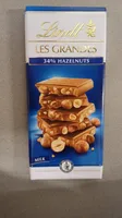 Les Grandes Milk 34% Hazelnuts