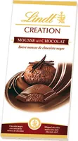 Chocolate negro relleno de suave mousse