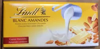 Blanc Amandes Chocolat blanc suisse extra fin