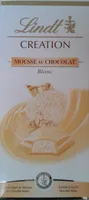 Création - Chocolat blanc fourré à la mousse