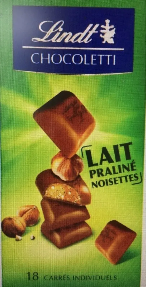 Chocoletti praliné noisette