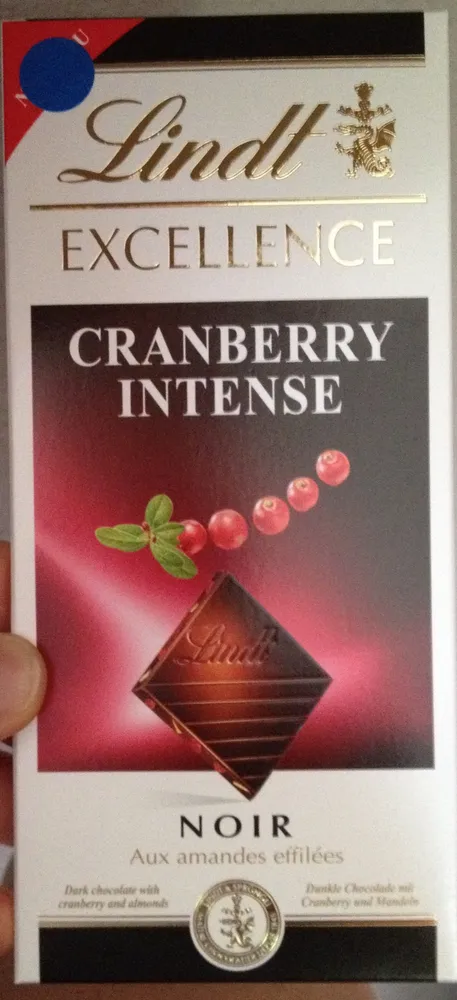 Lindt Excellence Cranberry Intense