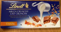 LAIT CRUNCHY Chocolat suisse extra fin au lait Crunchy