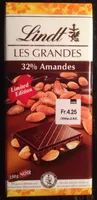 Lindt Les Grandes 32% Amandes