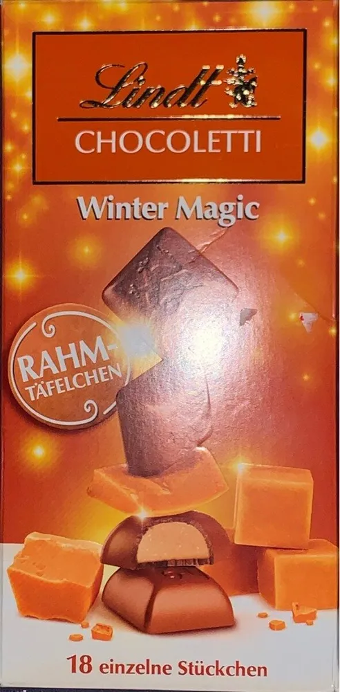 Chocolat au lait fourré au caramel à la crème