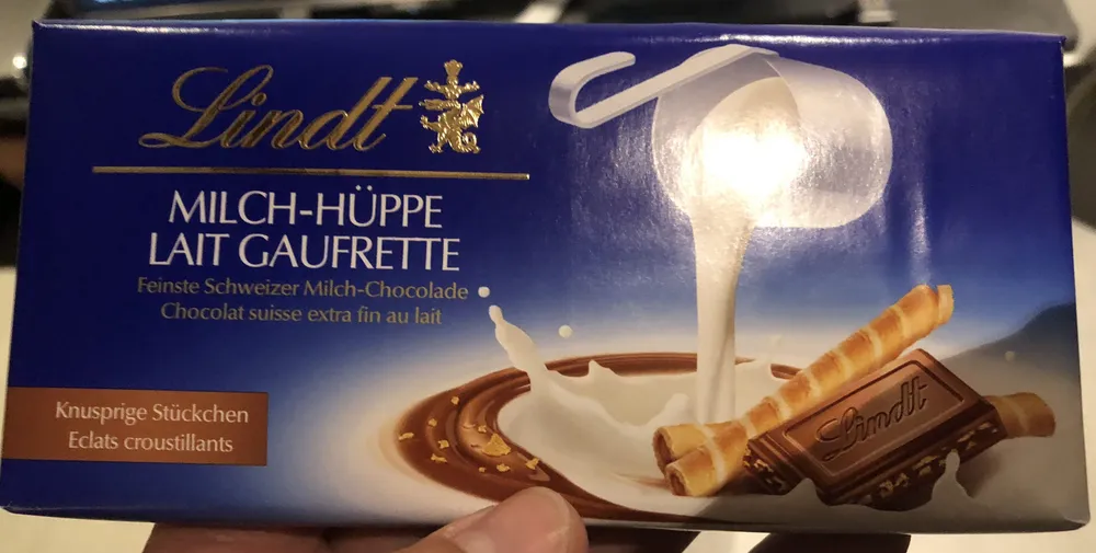 Lait gaufrette