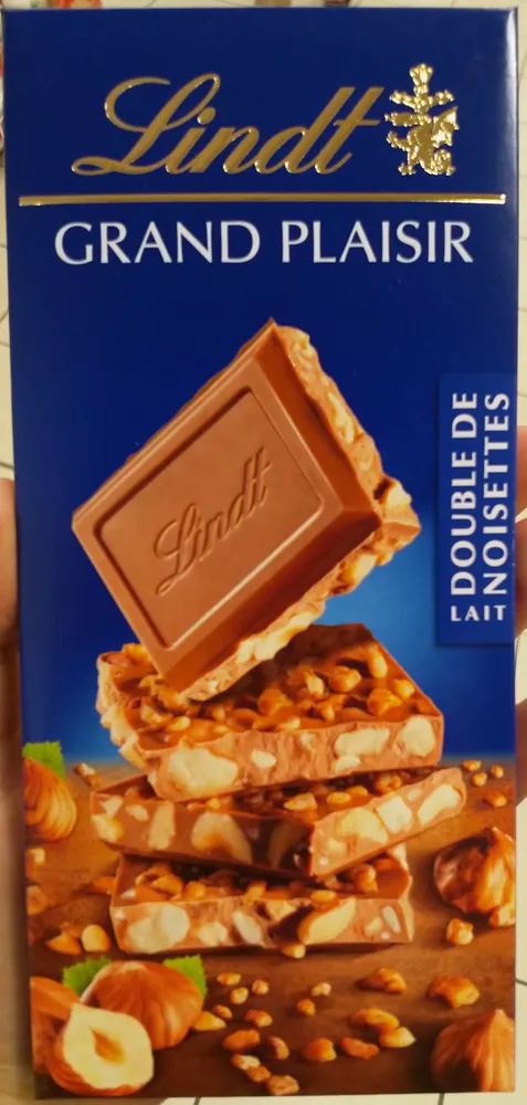 Grand Plaisir Double De Noisettes Lait