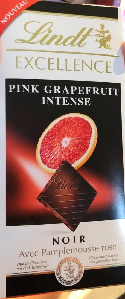 Excellence - Chocolat noir avec pamplemousse rose