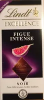 Lindt Figue intense noir notes fruitees