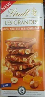 Les grandes 38% noisette-caramel