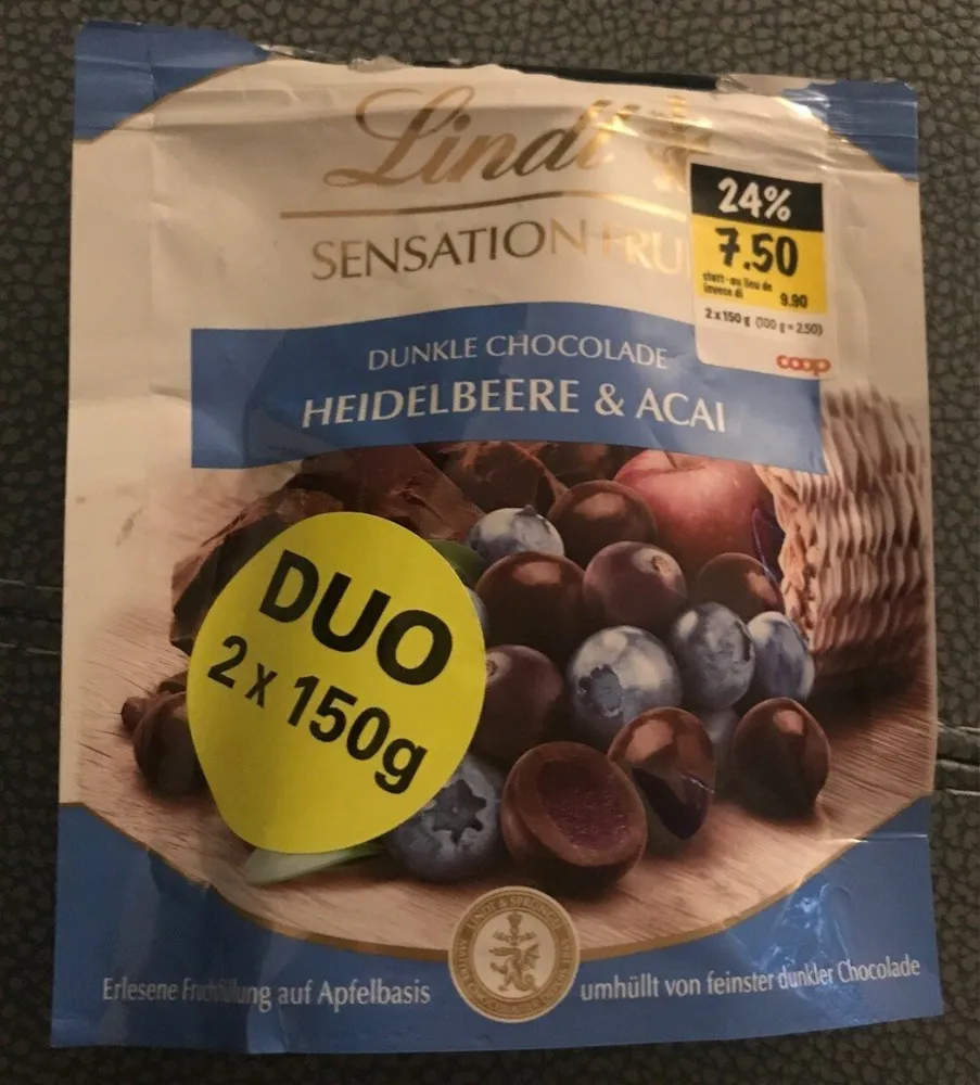 Lindt sensation fruits