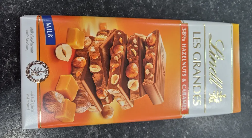 Lindt Hazelnuts And Caramel