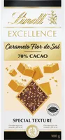 Lindt Excellence Caramel Fleur de Sel 70% Cocoa