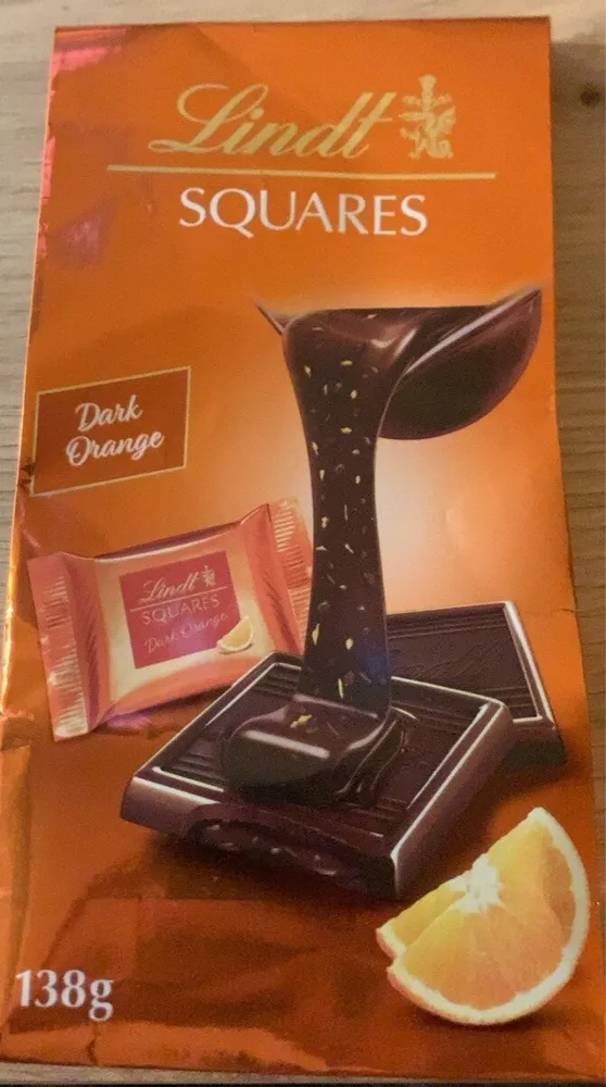 Squares Dark Orange