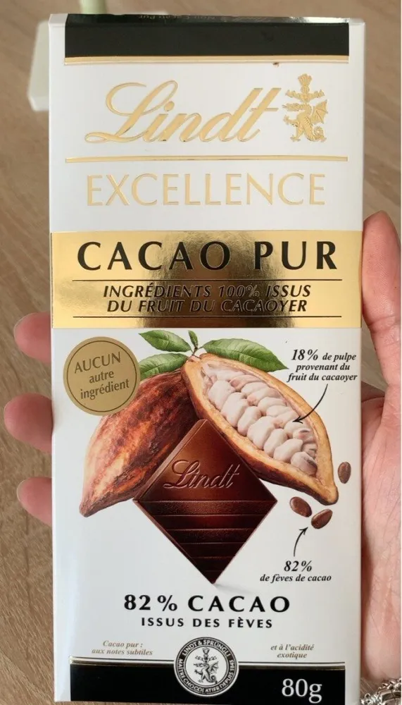 Cacao pur 82%