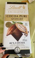 Lindt exellence cocoa pure