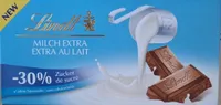 Extra au lait -30% de sucre