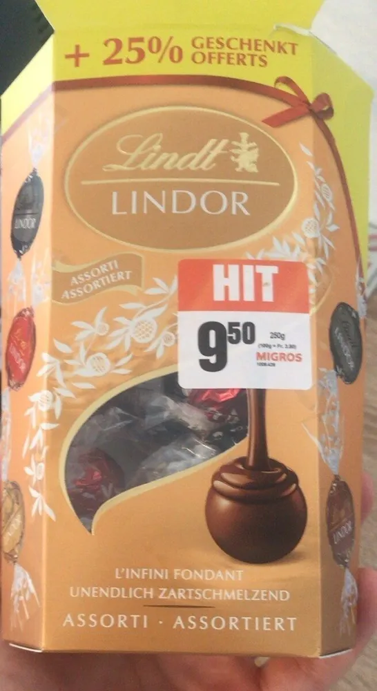 Lindor assorti