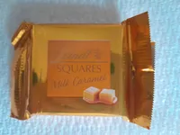 Lindt SQUARES Milk Caramel