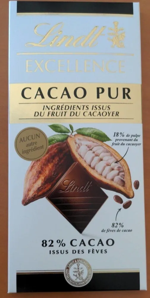 Lindt Excellence cacao pur