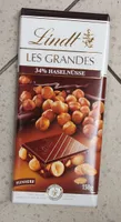 Les Grandes feinherb 34% Haselnüsse