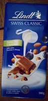 Swiss milk chocolate with raisins, hazelnuts & almonds