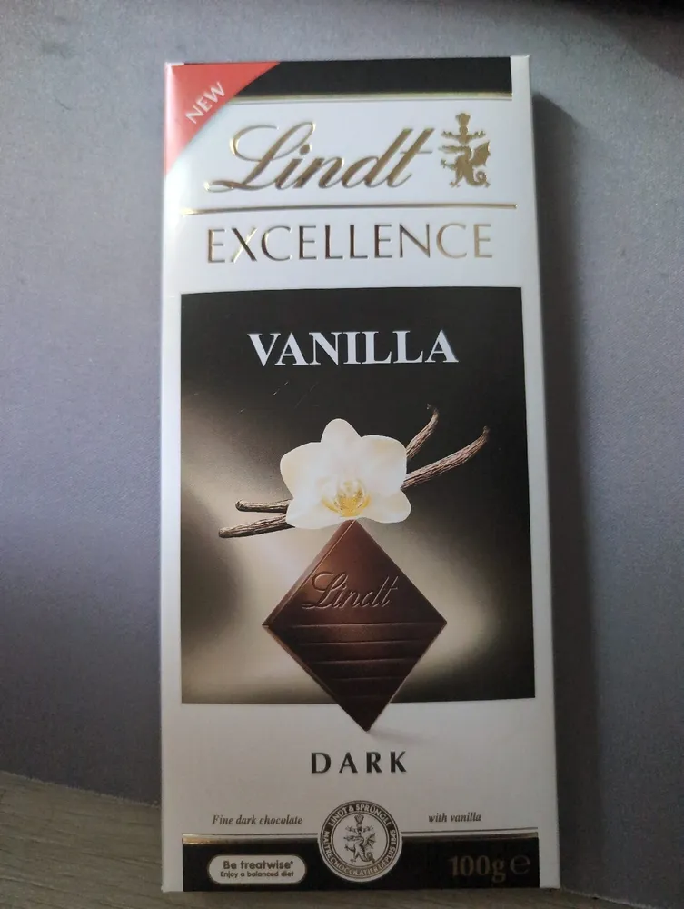 Lindt Vanilla Dark Chocolate
