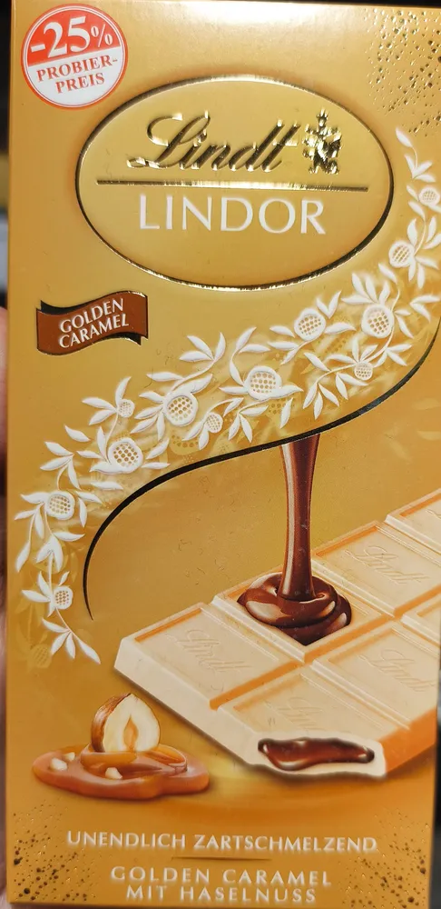 Lindor golden caramel