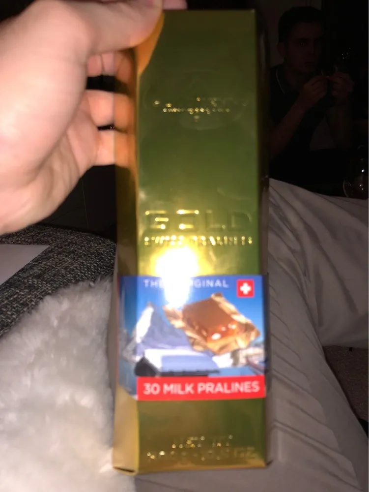 Gold Swiss Pralinés