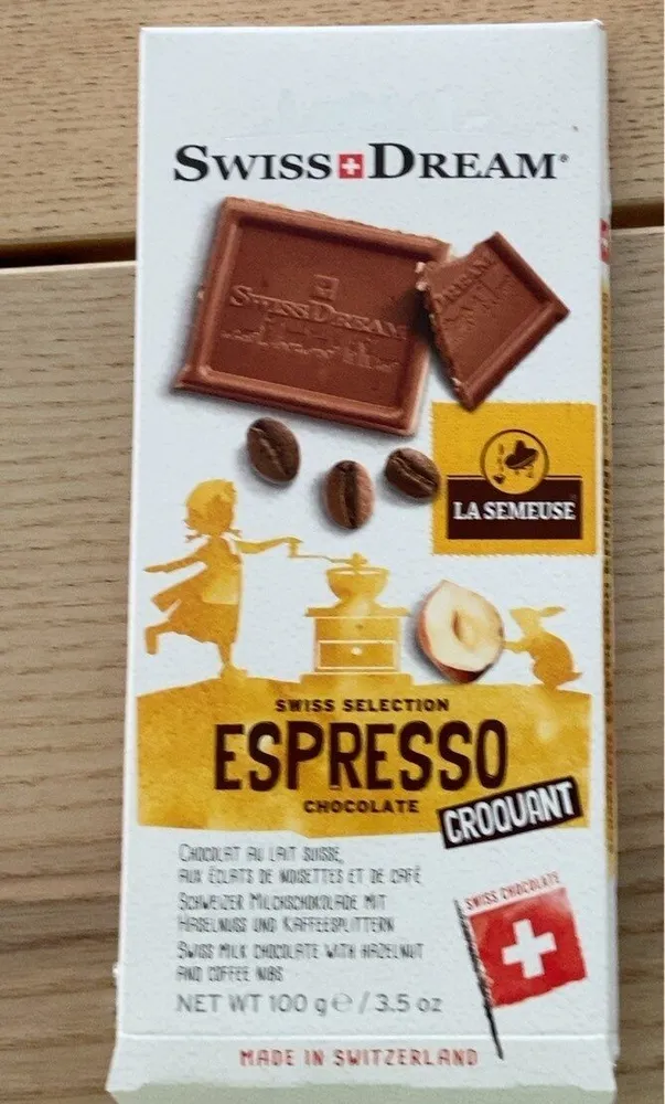 Espresso chocolat croquant