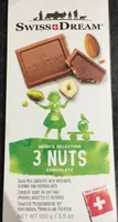 Heidi's selection 3 nuts chocolate