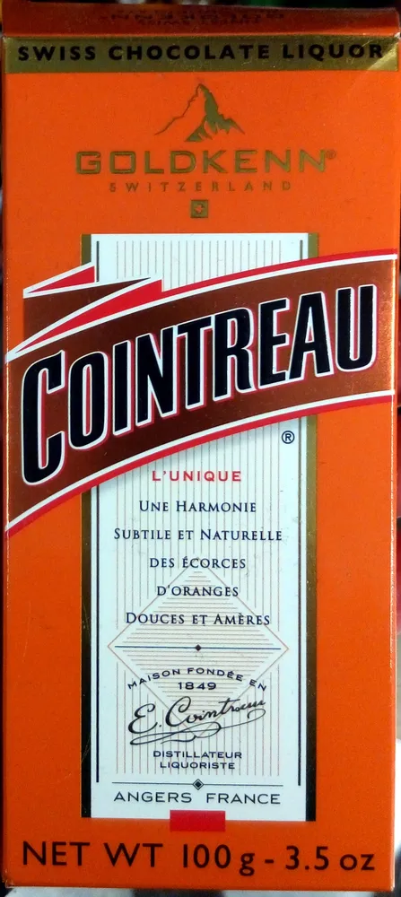 Swiss Chocolate Liquor - Cointreau