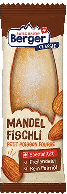 Petit poisson fourré amandes et noisettes