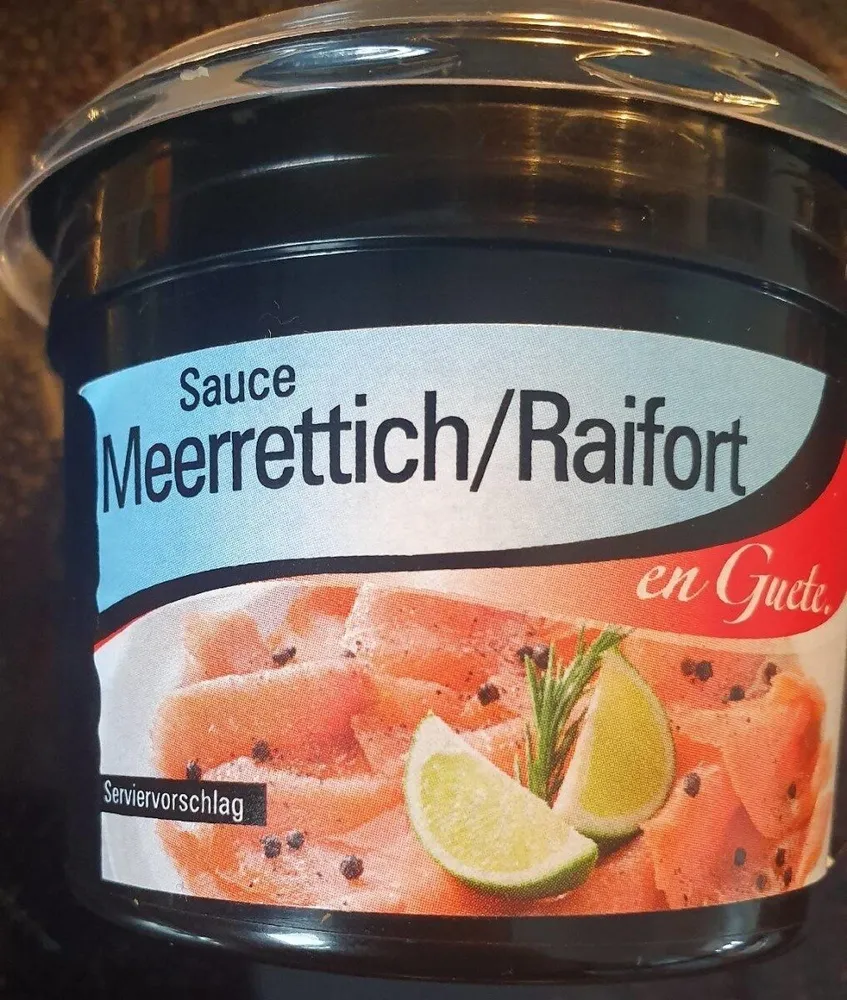 Sauce Raifort