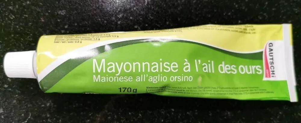 Mayonnaise à l'ail des ours