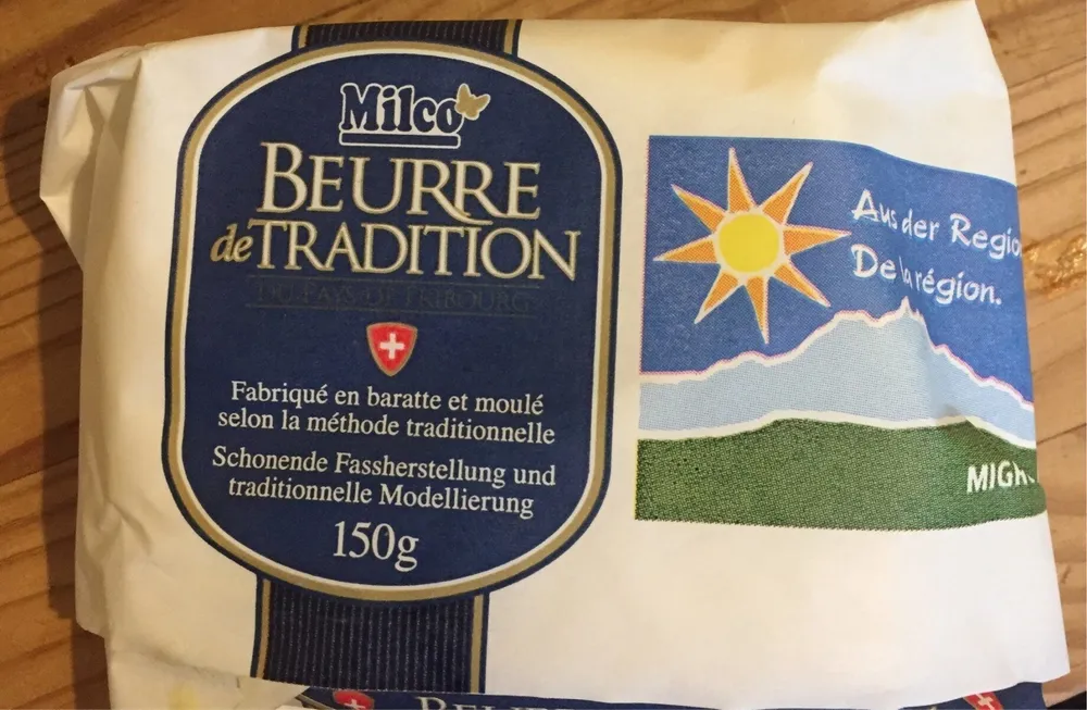 beurre de tradition