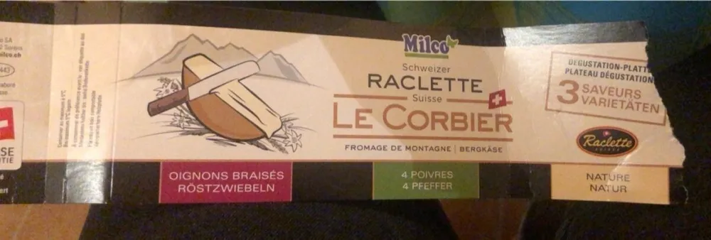 Le corbier raclette