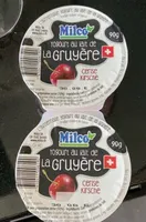 Yogurt au lait de la Gruyère cerise