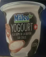 Yogourt à la crème de la Gruyère, Abricot