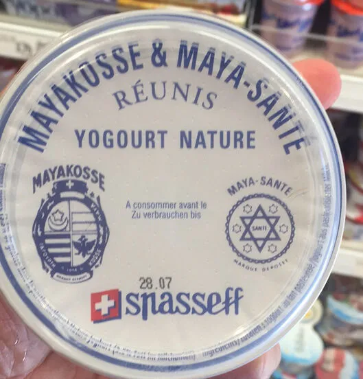 Spasseff Mayakossé & Maya-Sante Réunis Yogourt Nature