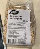 Bircher sans sucre ajouté
