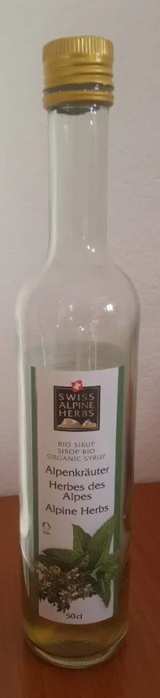 Sirop bio - Herbes des alpes