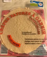 Crêpes natures à gsrnir