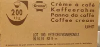 Crème à Café 15 % UHT Cremo 200X12 GR, 1 Carton