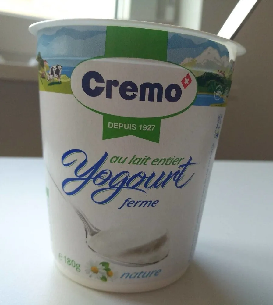 Yogourt au lait entier nature