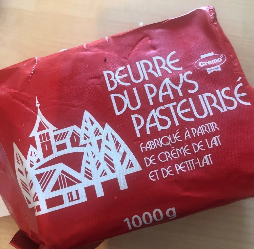 Beurre du Pays Pasteurisé