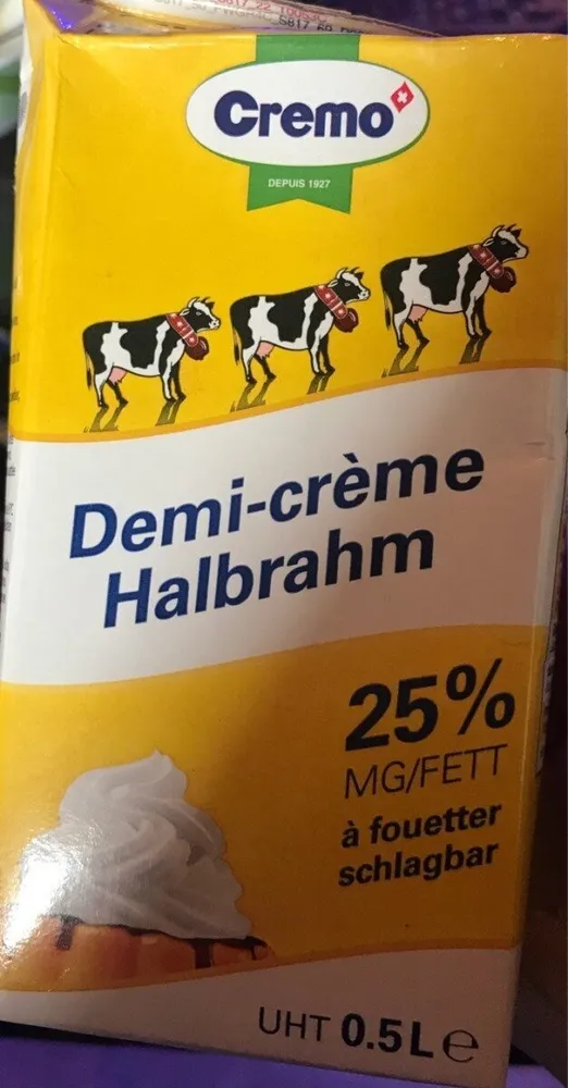 Demi-creme 500mL