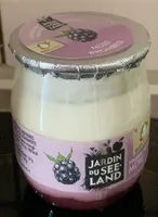 Yogourt bicouche mûre