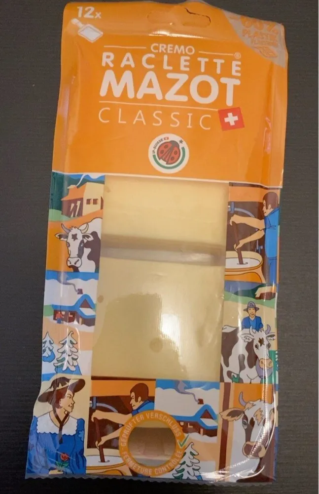 Raclette Mazot classic