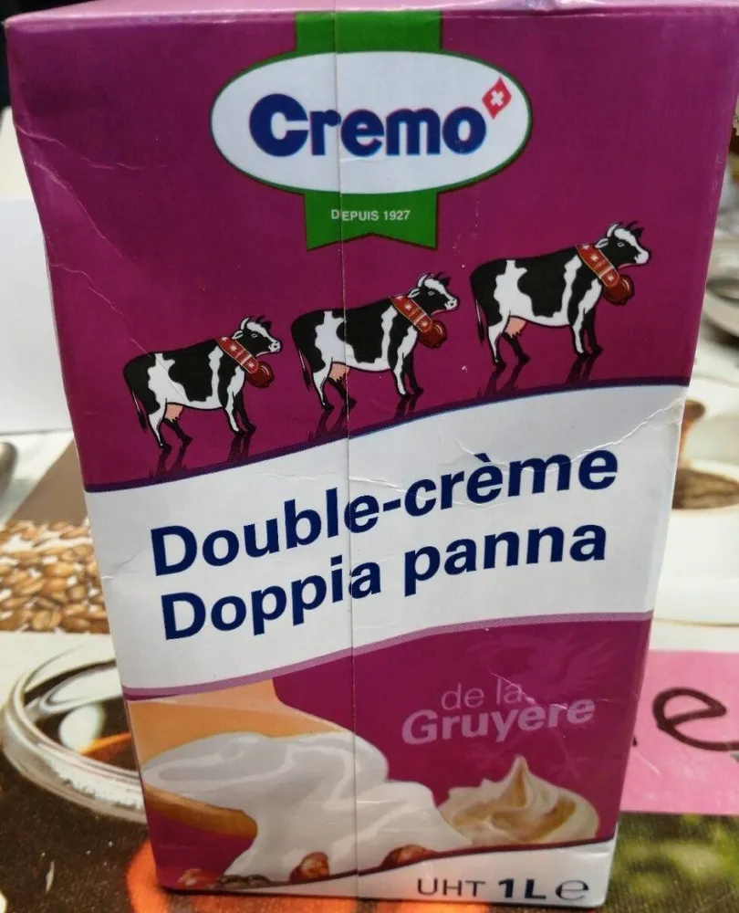 Double crème de la gruyère